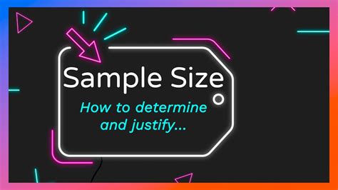 how to justify sample size